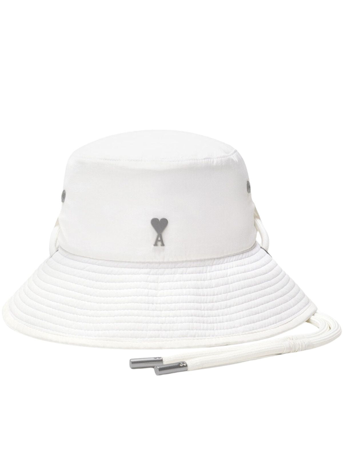 Ami Bucket Hat With String Ivory - 1