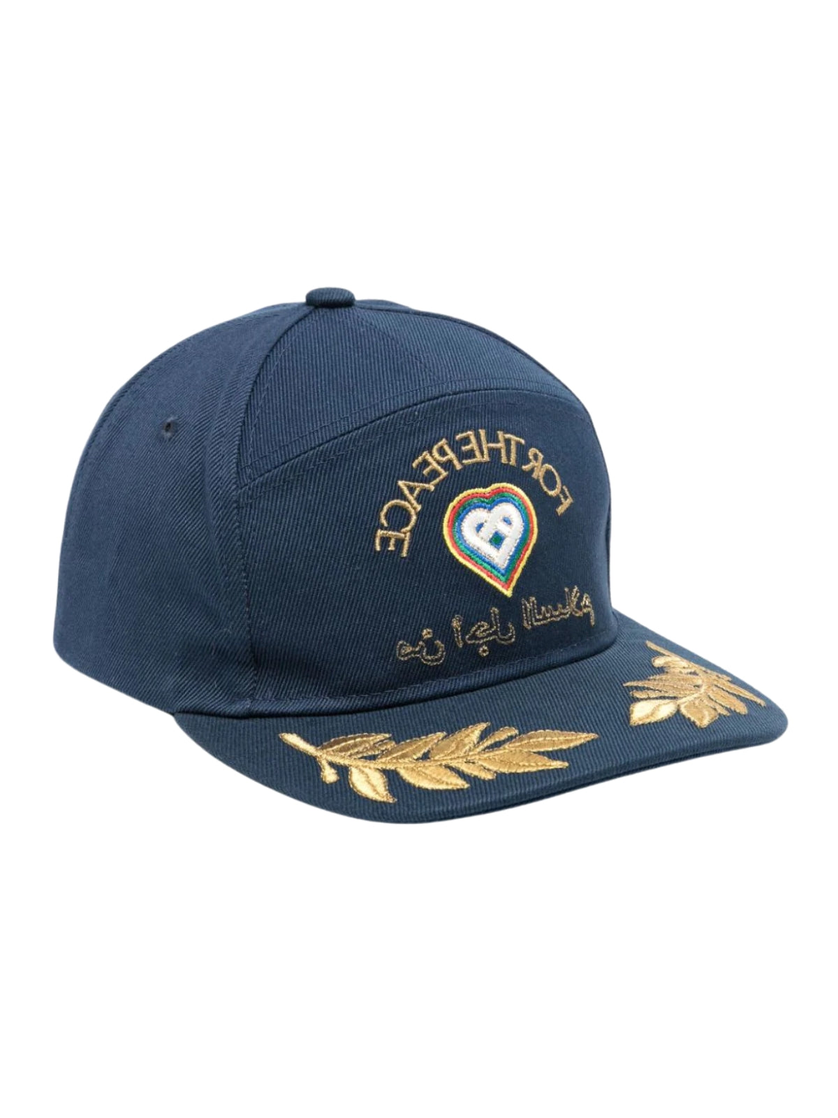 Casablanca Cap For The Peace Navy-Gold