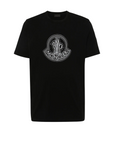 Moncler T-Shirt Centre Logo Black