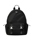 Ami Bag Backpack Double Buckle Logo Black - 1