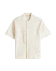 Drole De Monsieur Shirt Knit Crochet Patch Cream