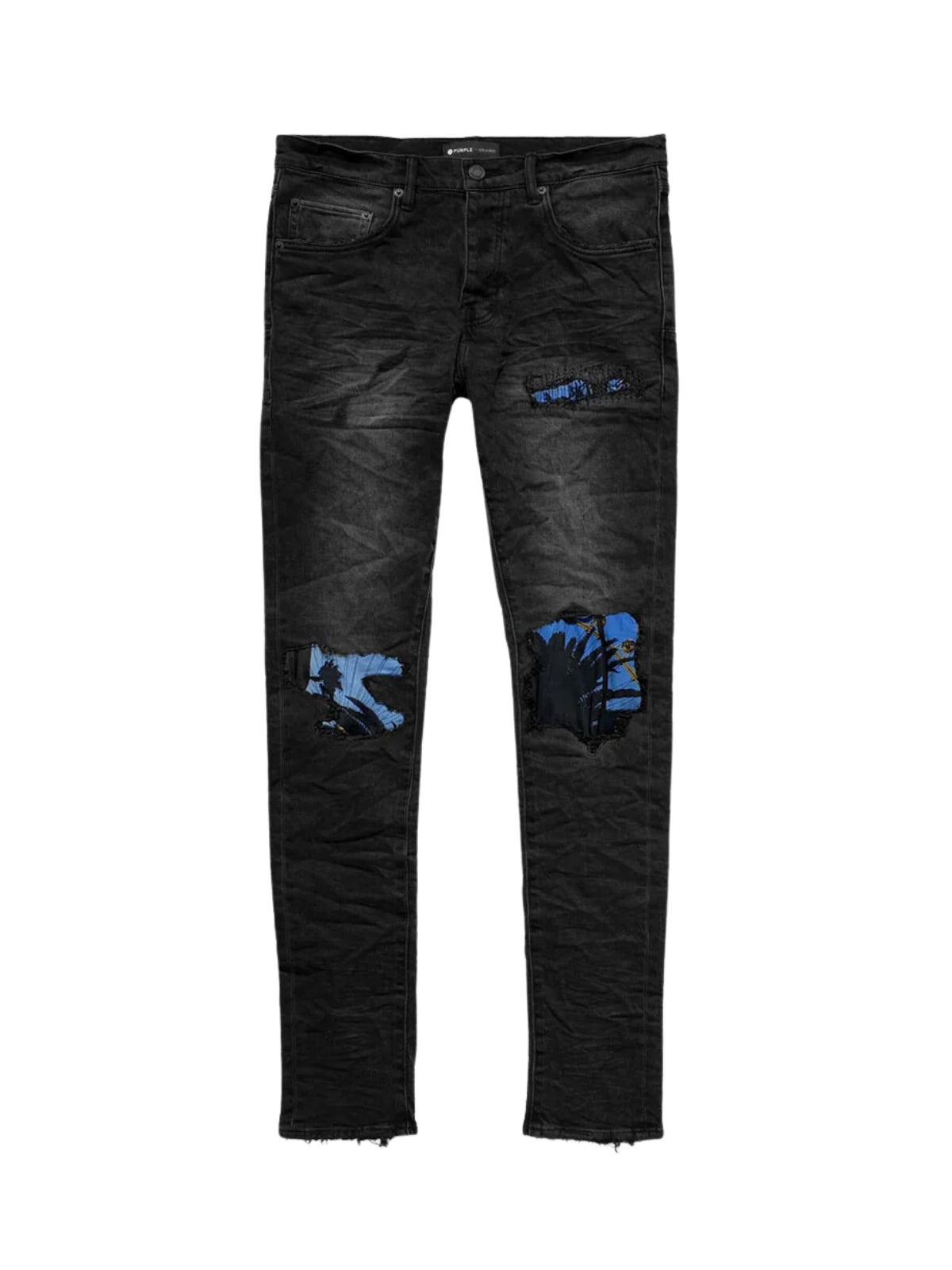 Purple Jeans X Blue Sky Skinny Black