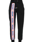 Gcds Track Pants Love Black