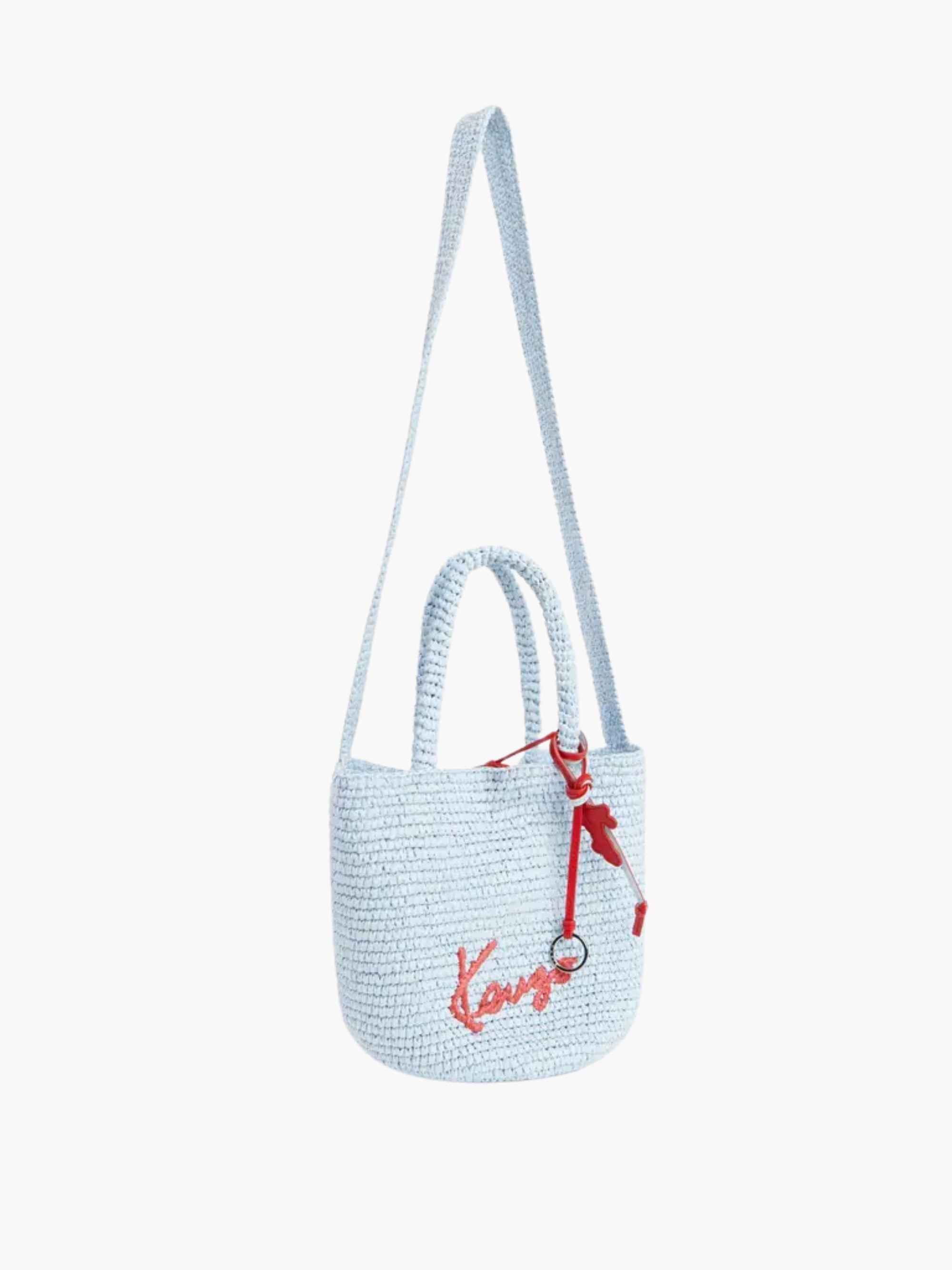 Kenzo Bag Knitted Sling Li Blue