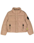 Barrow Jacket Puffer Logo Tannin