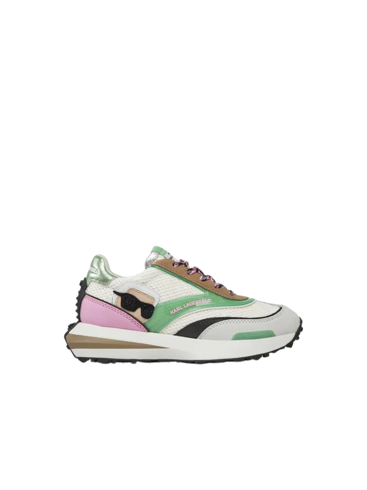 Karl Lagerfeld Sneaker Zone Nft White-Green-Pink