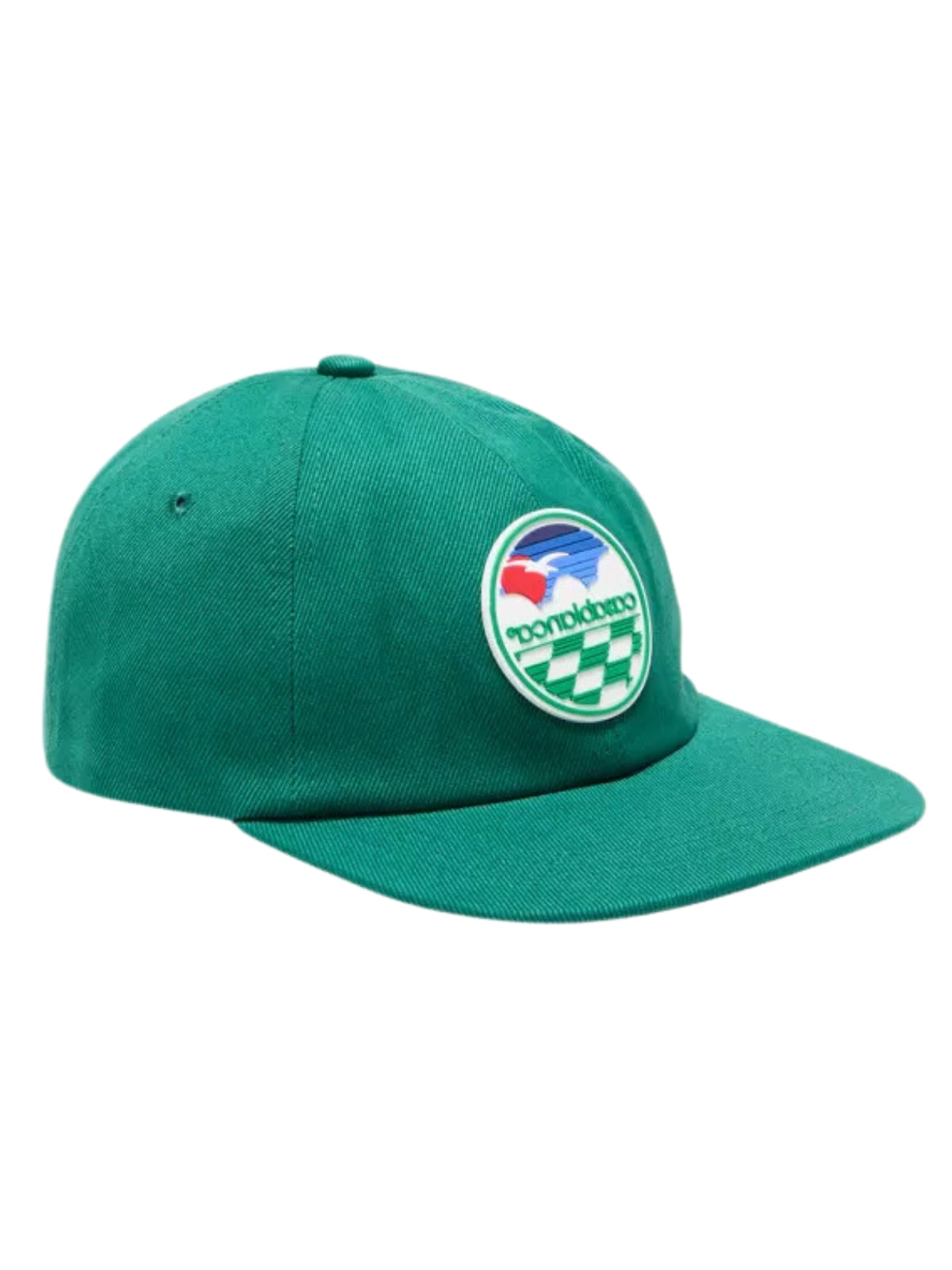 Casablanca Cap Checkered Court Evergreen