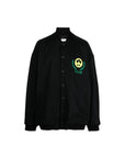 Barrow Jacket Button Down Team Logo Black