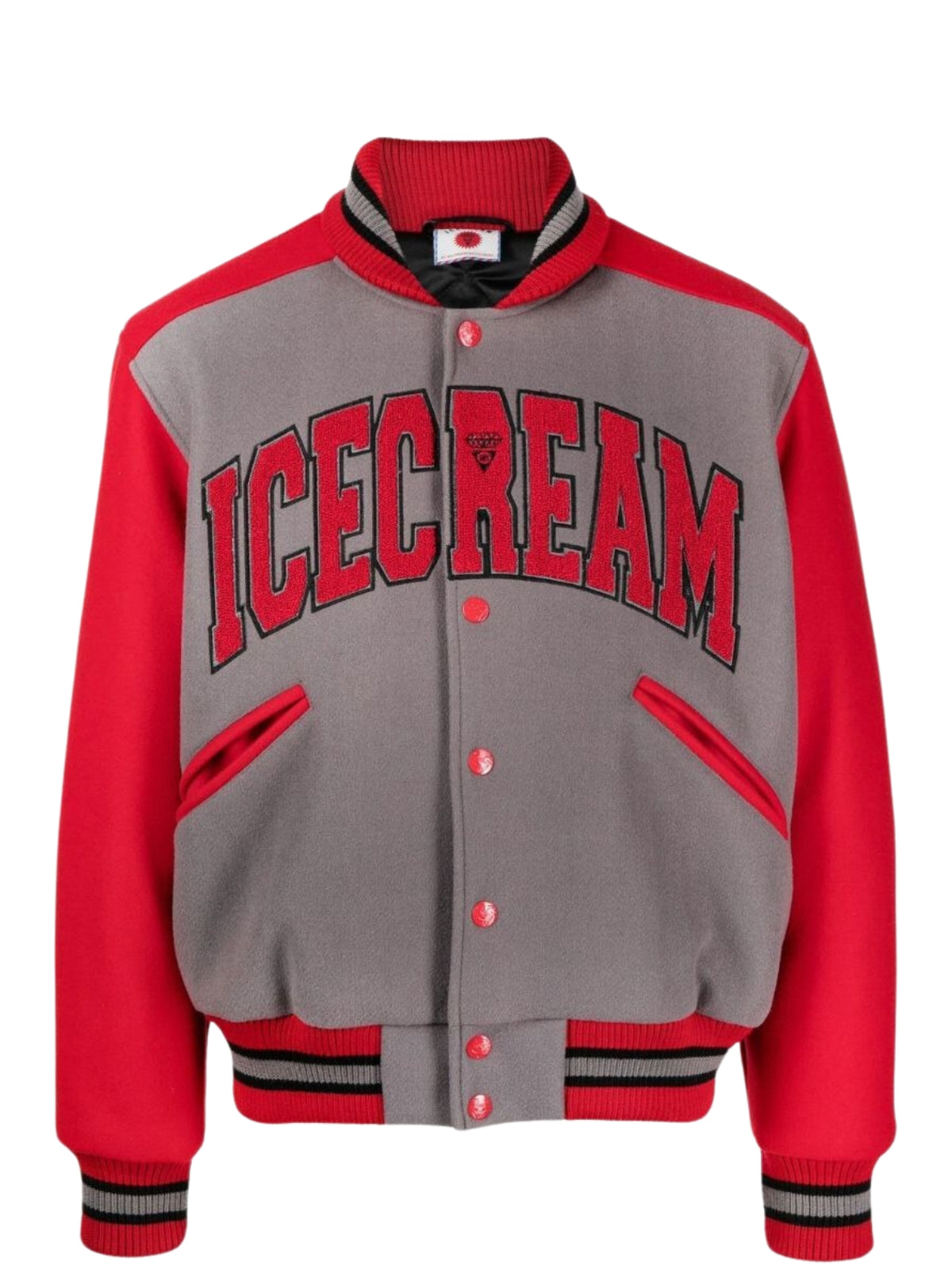 Icecream  Jacket College Varsity Red