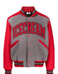 Icecream  Jacket College Varsity Red