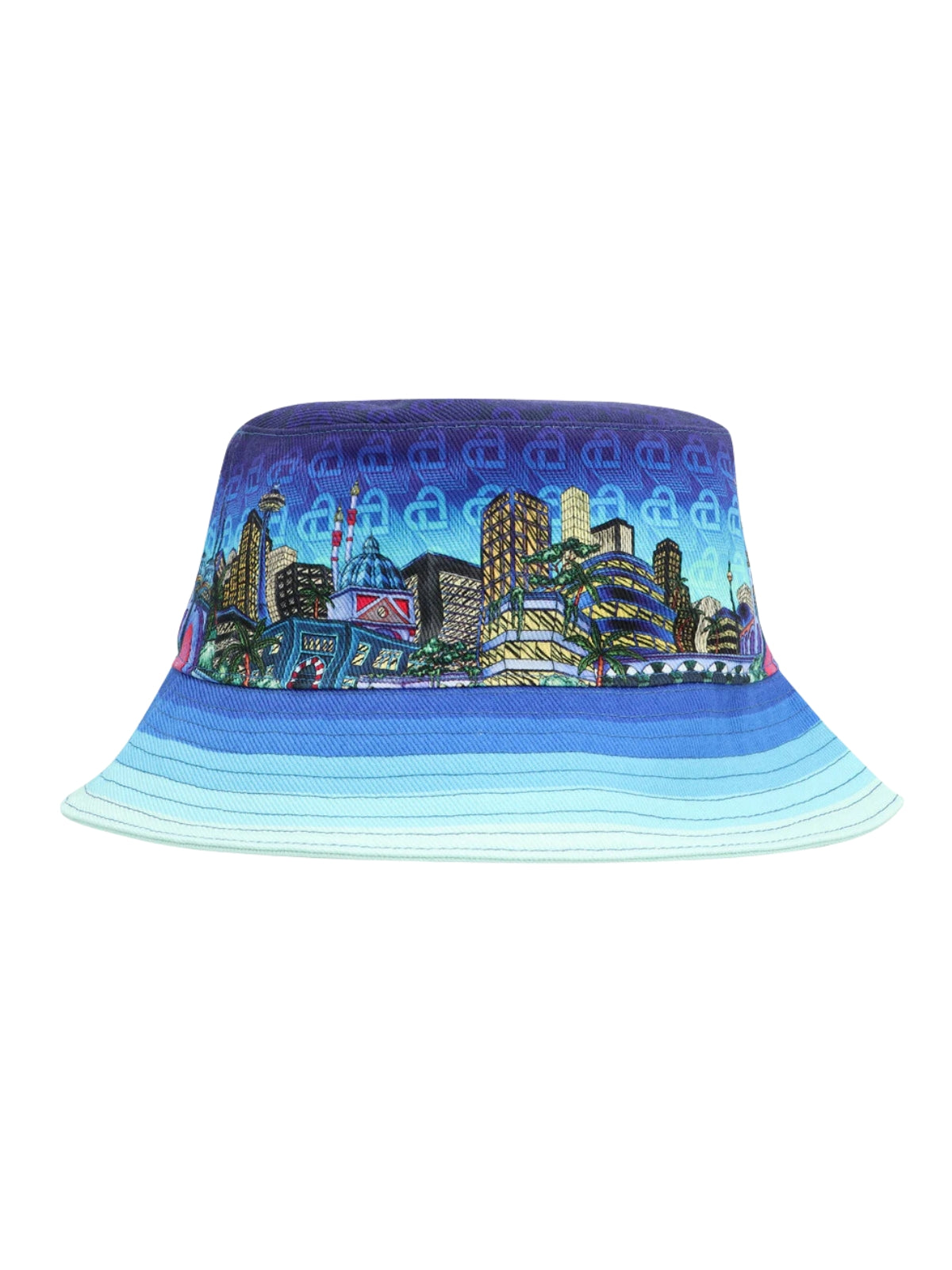 Casablanca Bucket Hat The Night View Blue