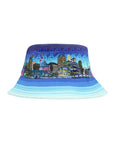 Casablanca Bucket Hat The Night View Blue