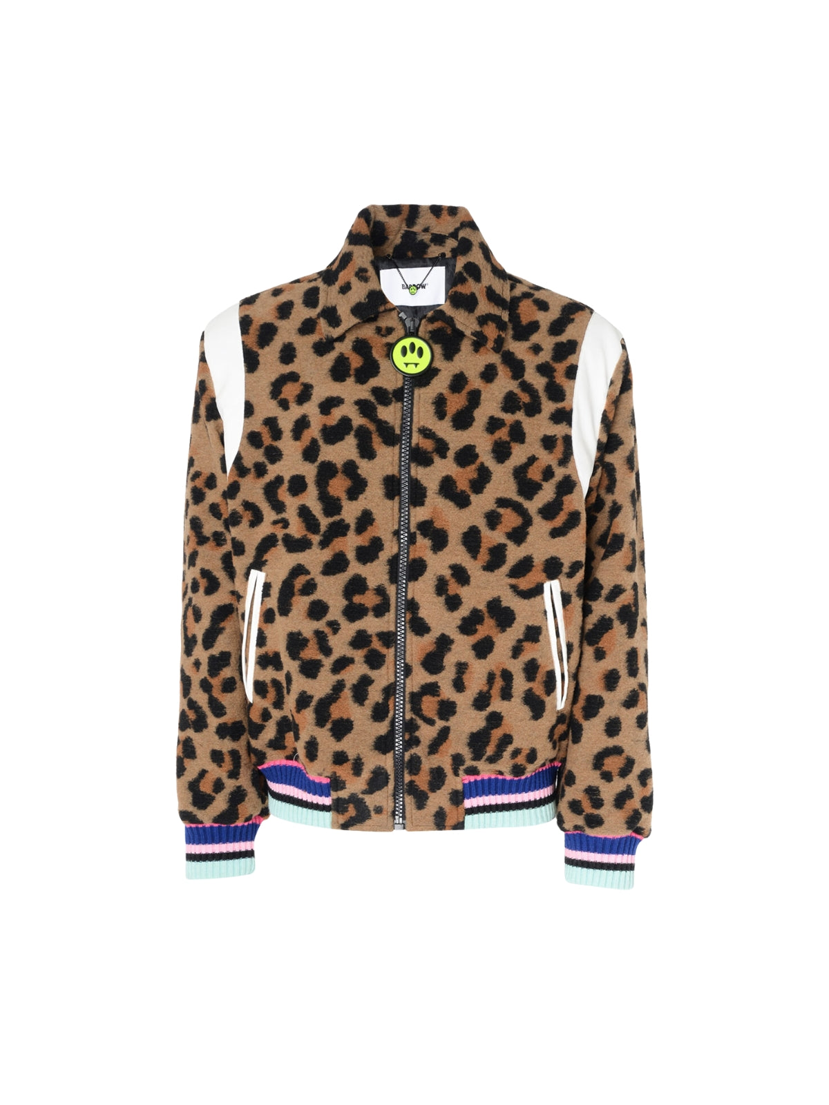 Barrow Jacket Leopard Print Eucalyptus