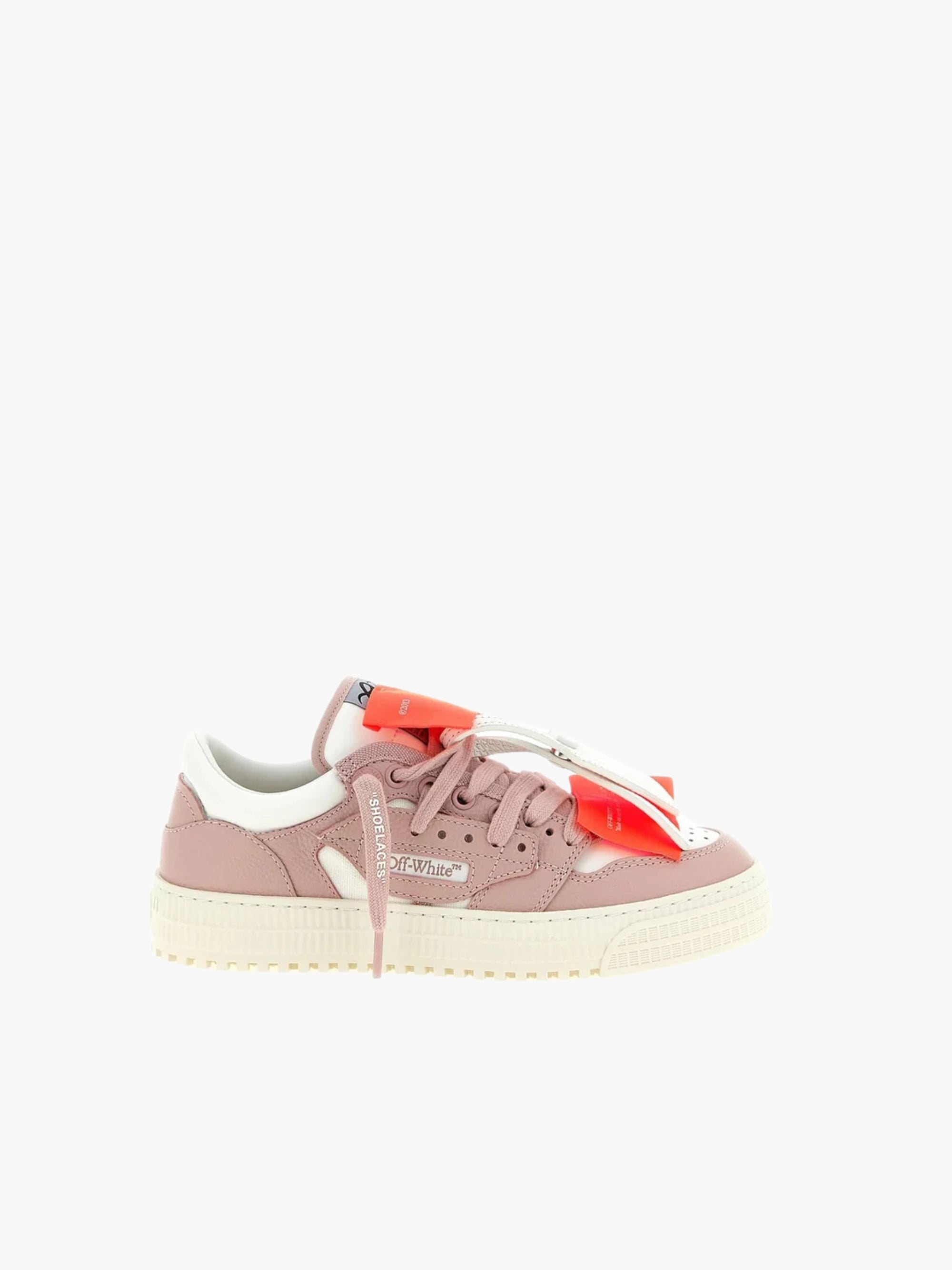 Off-white Sneakers Ows143 W-low Top White/Pink