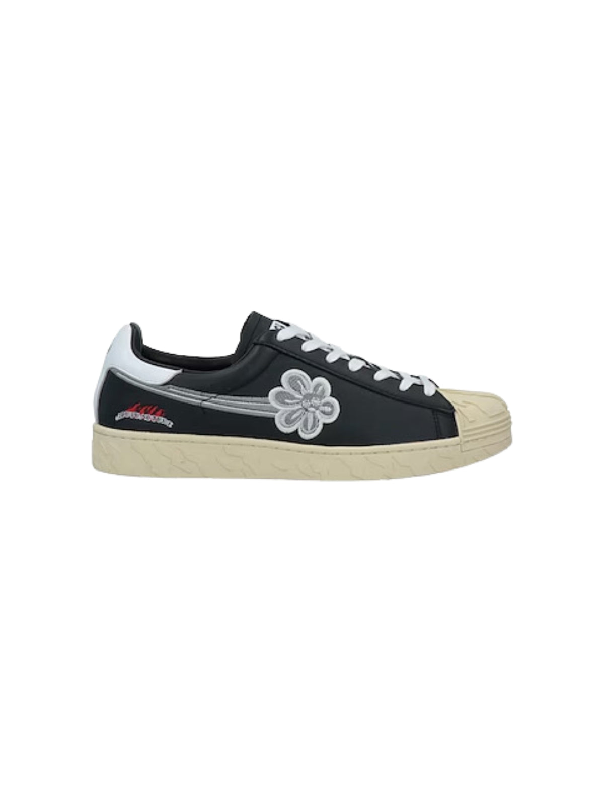 Acupuncture Sneaker Flower Black-White - 1