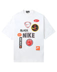 Comme Des Garcons T-Shirt Allover Nike Logo White