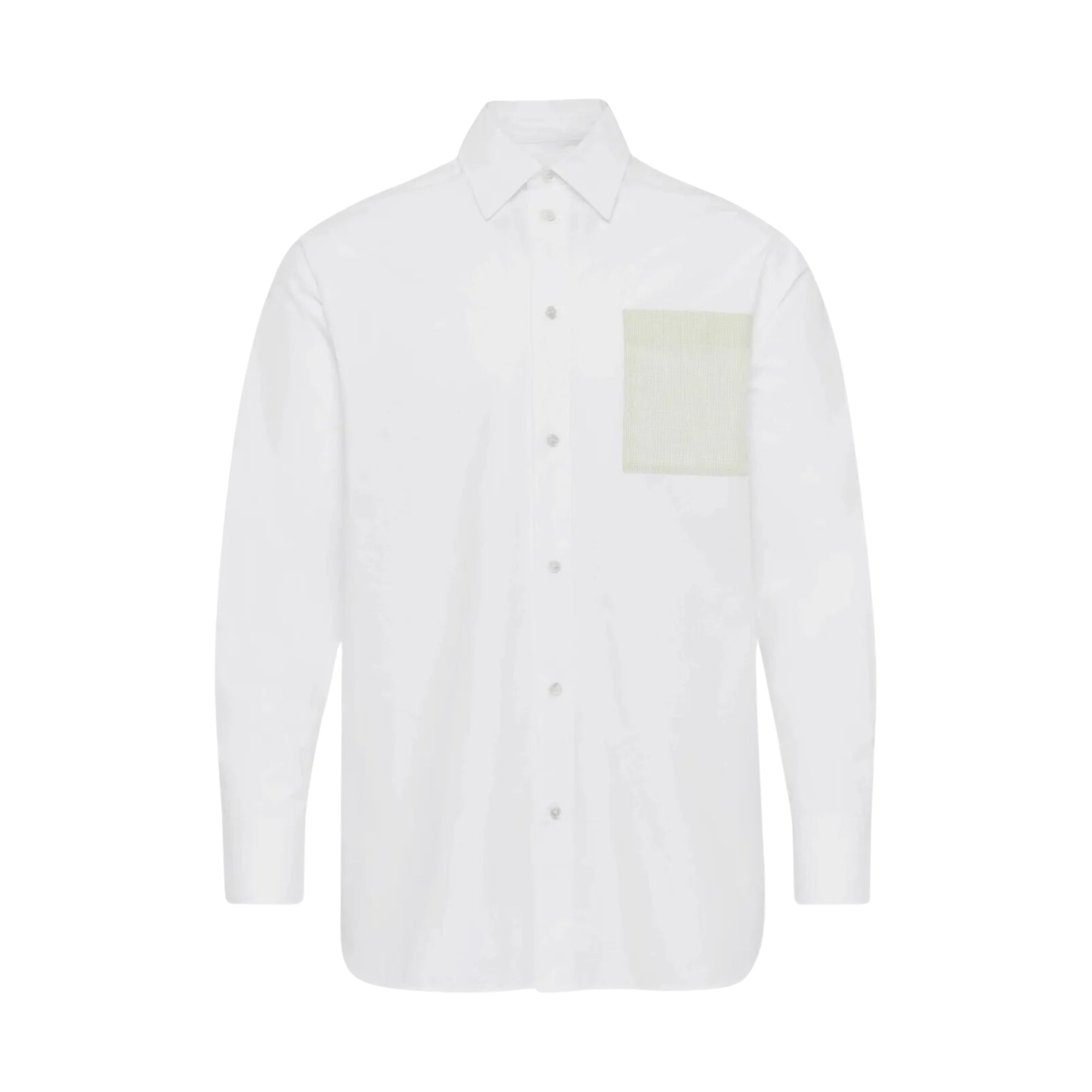 Jw Anderson Shirt Contrast Patch Pocket White