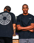 Al Capone T-Shirt Target Black - AL Capone PremiumClothingT-Shirts1013-11