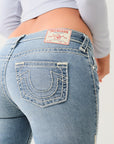 True Religion Crystal Becca Lr Boot Super T Medium Wash