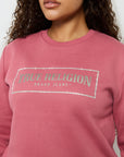 True Religion Crystal Logo Classic Crew Neck Mauvewood
