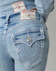 True Religion Ricki Rlxd Strt Flap Super Qt Horizon Henge