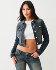 True Religion Shrunken Jacket Amestoy