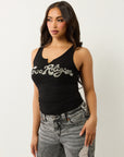Sporty Tr Logo Bby Tee Jet Black