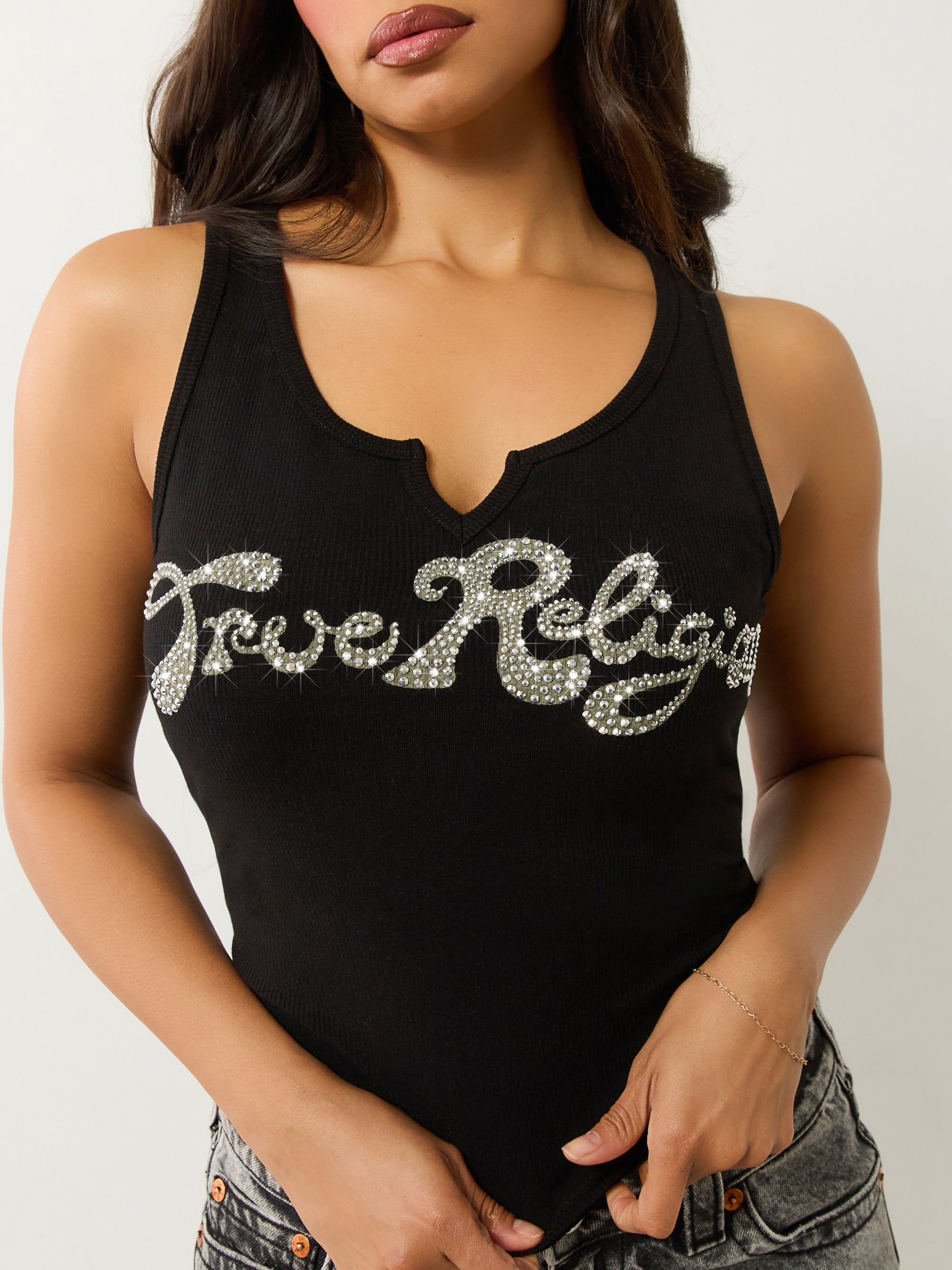 Sporty Tr Logo Bby Tee Jet Black