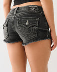 True Religion Joey Lr Short Flap Eclipse Black