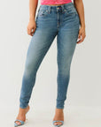 True Religion I Love True Jennie Mr Skinny Royal Indigo