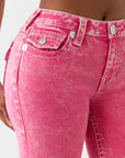 True Religion Becca Mr Boot Big T Flap Sunkist Coral