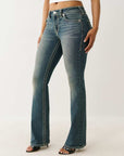 True Religion Becca Mr Bootcut Flap Big T Ocean Glow