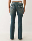 True Religion Becca Mr Bootcut Flap Big T Ocean Glow