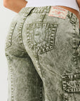 True Religion Lr Relaxed Baggy Cargo Big T Kalamata
