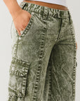 True Religion Lr Relaxed Baggy Cargo Big T Kalamata