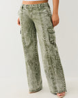 True Religion Lr Relaxed Baggy Cargo Big T Kalamata