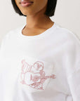 True Religion Embroidered Buddha Tee Optic White