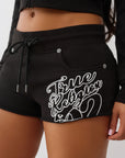 True Religion Shorts Tr Low Rise Joey Terry S Jet Black