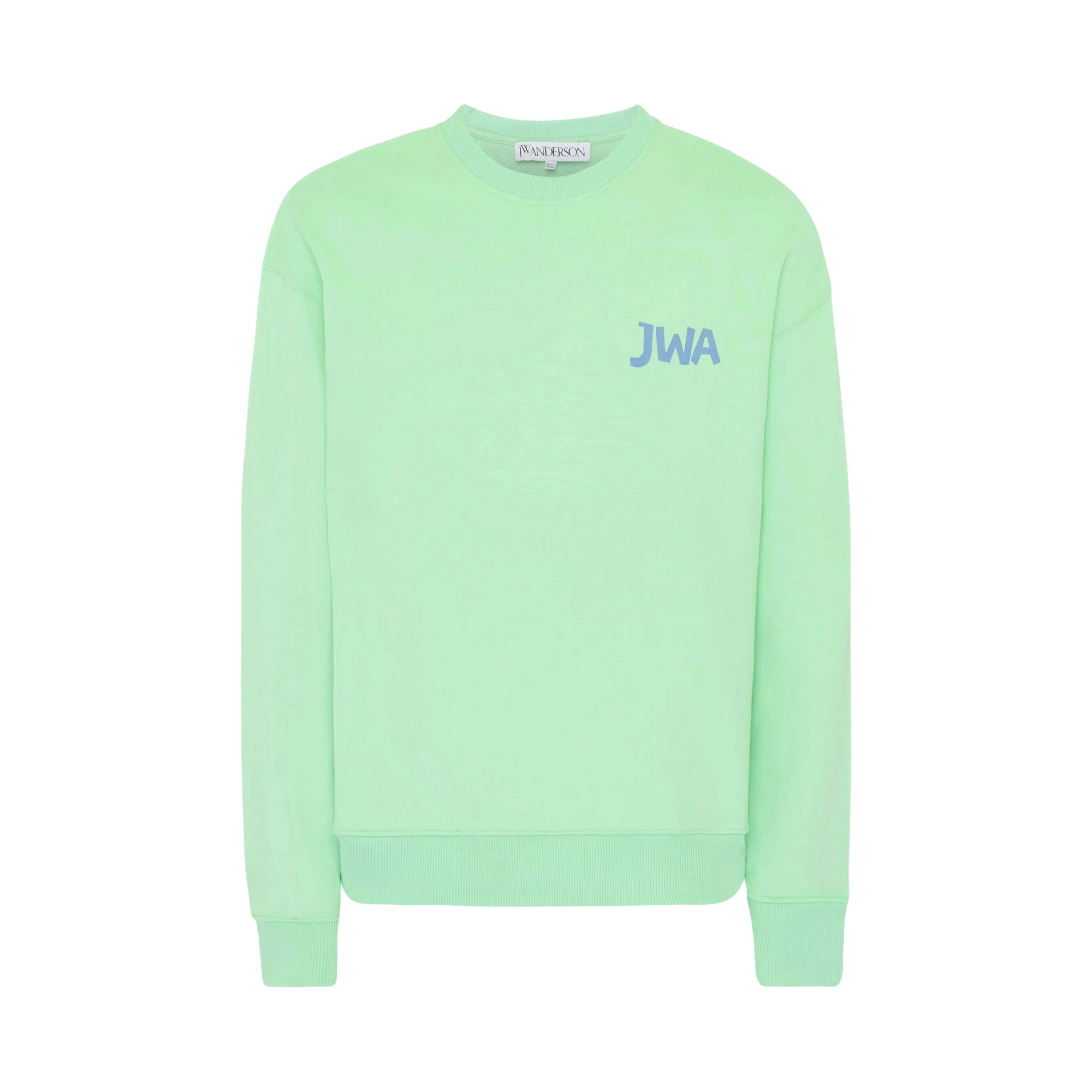 Jw Anderson Sweater Back Print Spearmint