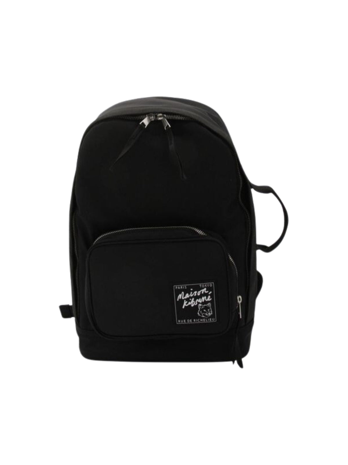 Maison Kitsune Bag Backpack &#39;The Traveller&#39; Black