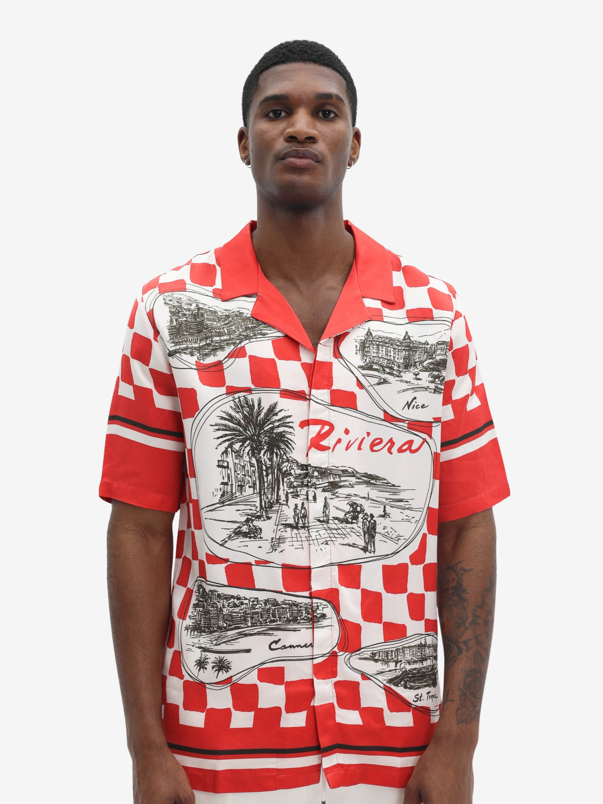 Capone Tops Capone Shirt Summer Red – AL Capone Premium