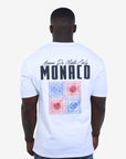Capone T-Shirt Monaco Tiles White