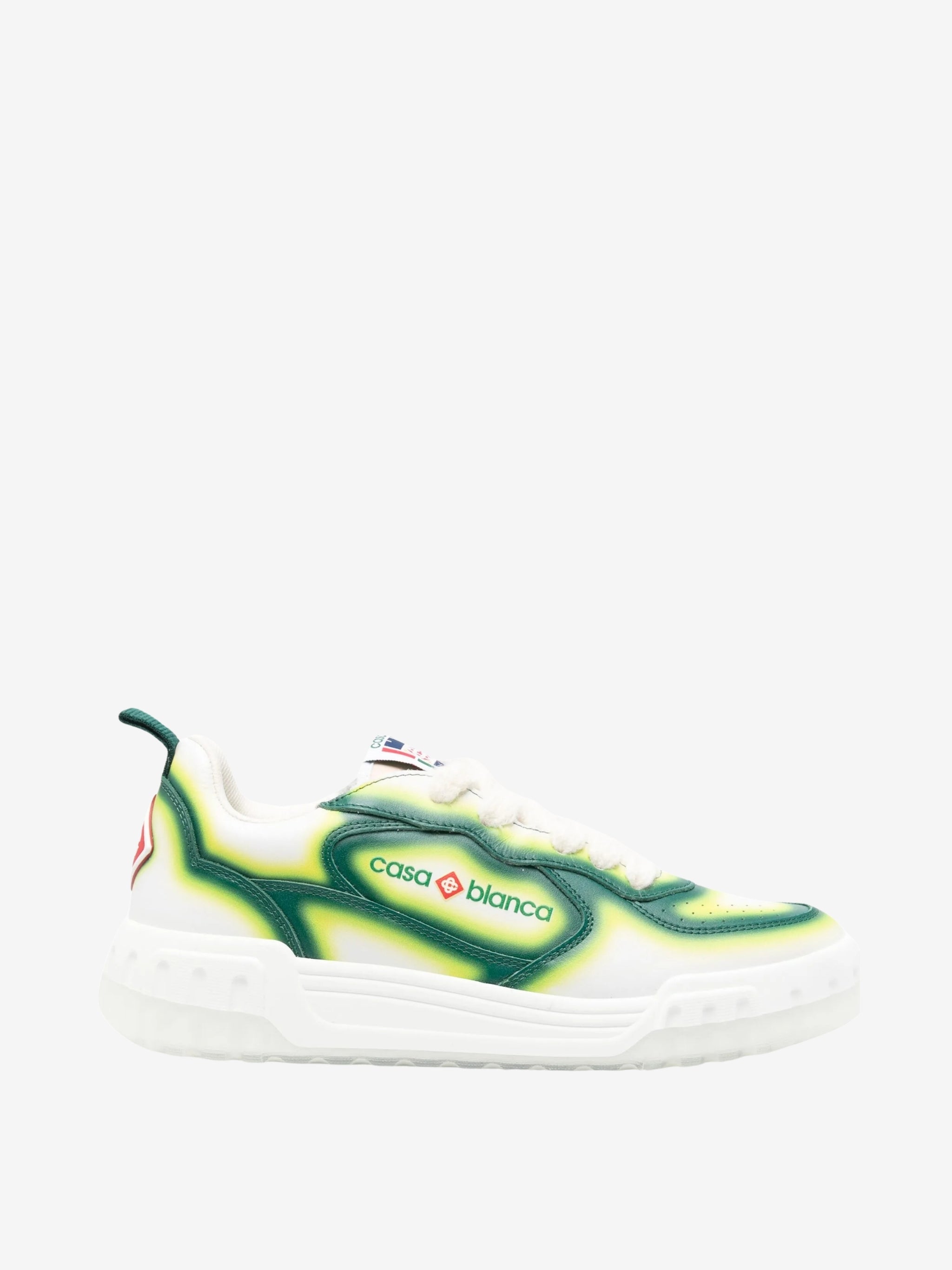 Casablanca Sneaker Court White-Green – AL Capone Premium