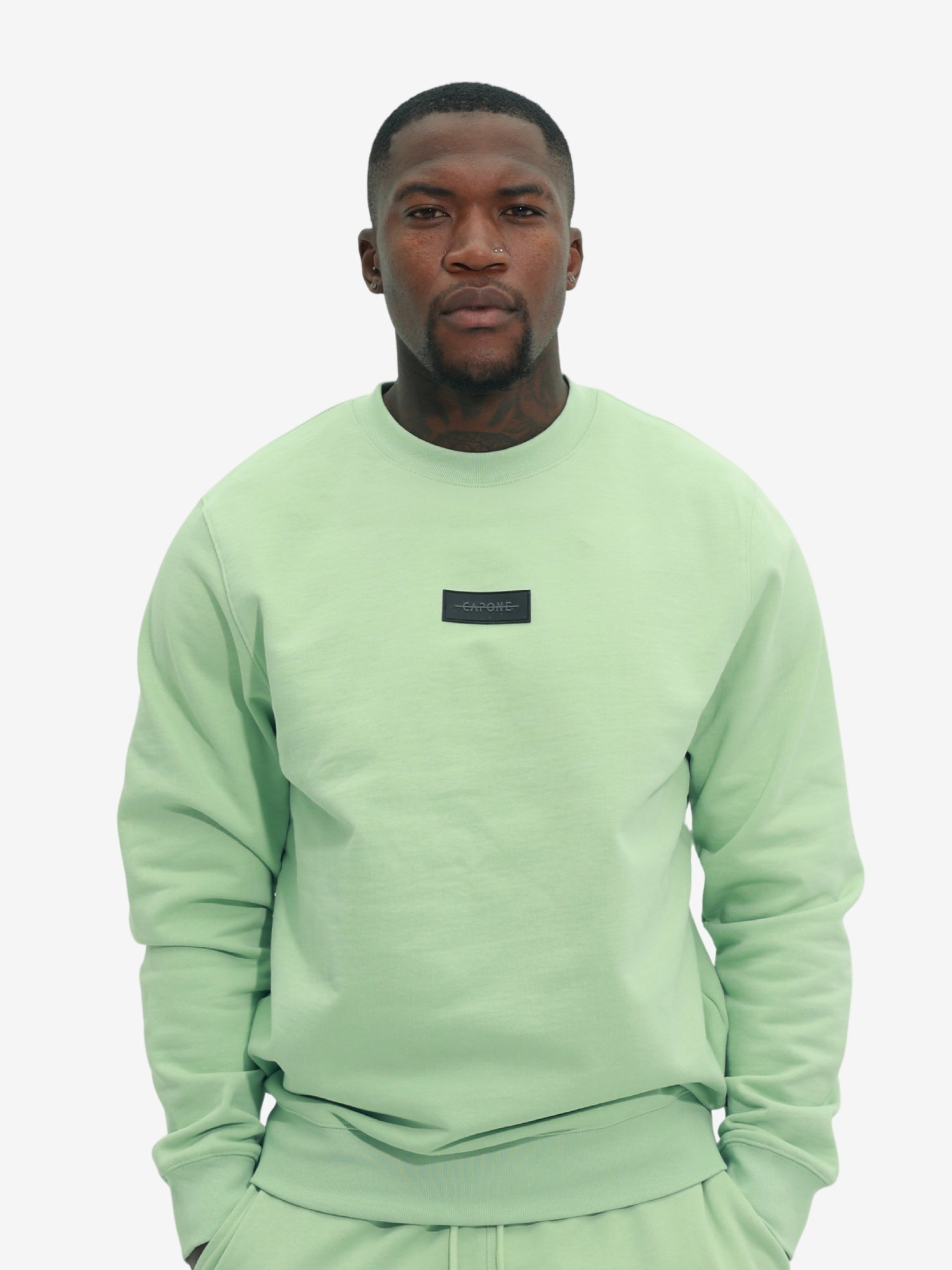 Capone Sweater Design Logo Mint – AL Capone Premium