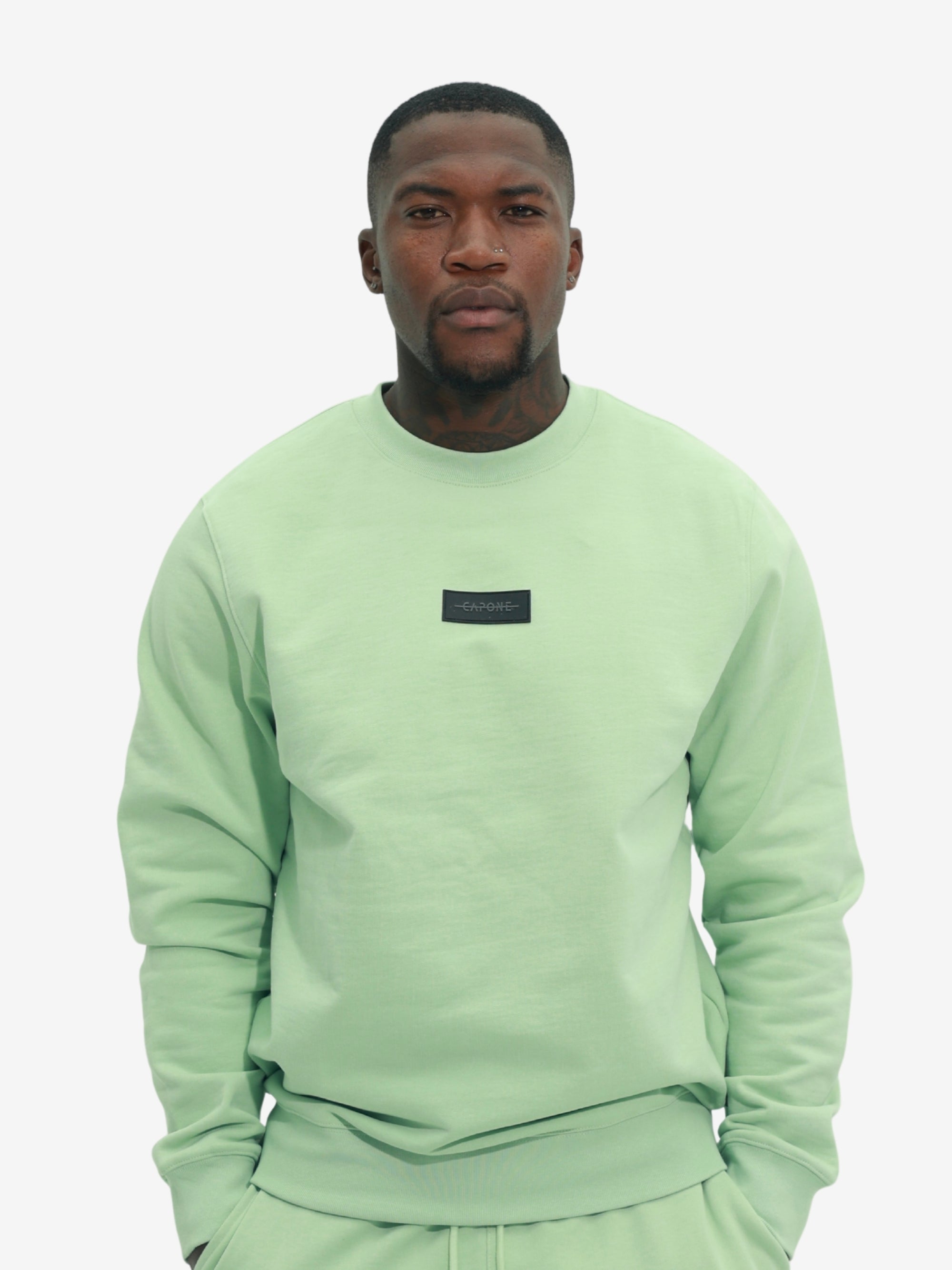 Capone Sweater Design Logo Mint