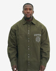 Capone Overshirt Buttoned Up Green