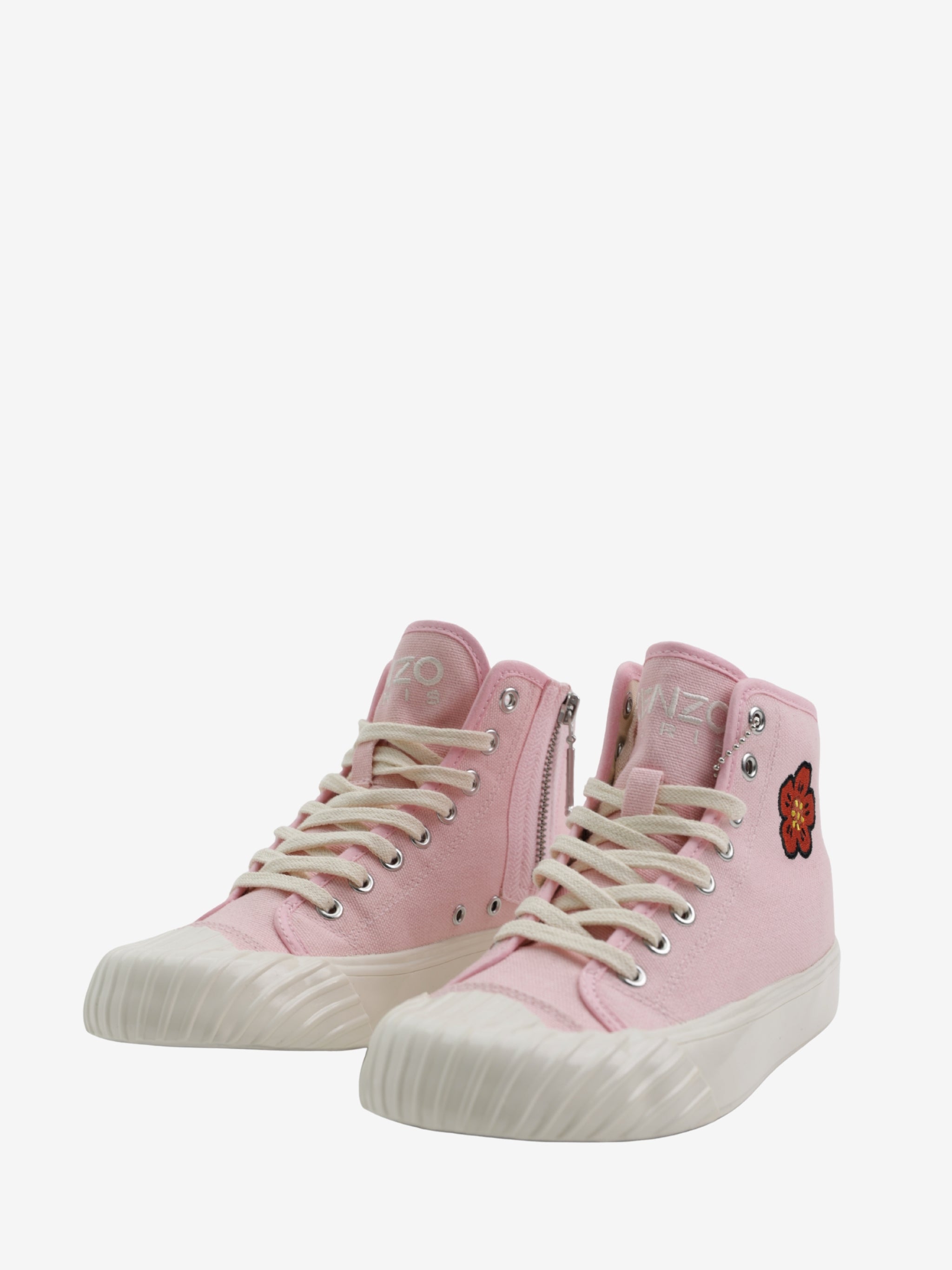 rose pinkページ✨ Kenzo Sneaker Boot Flower Logo Pink - AL Capone Premium