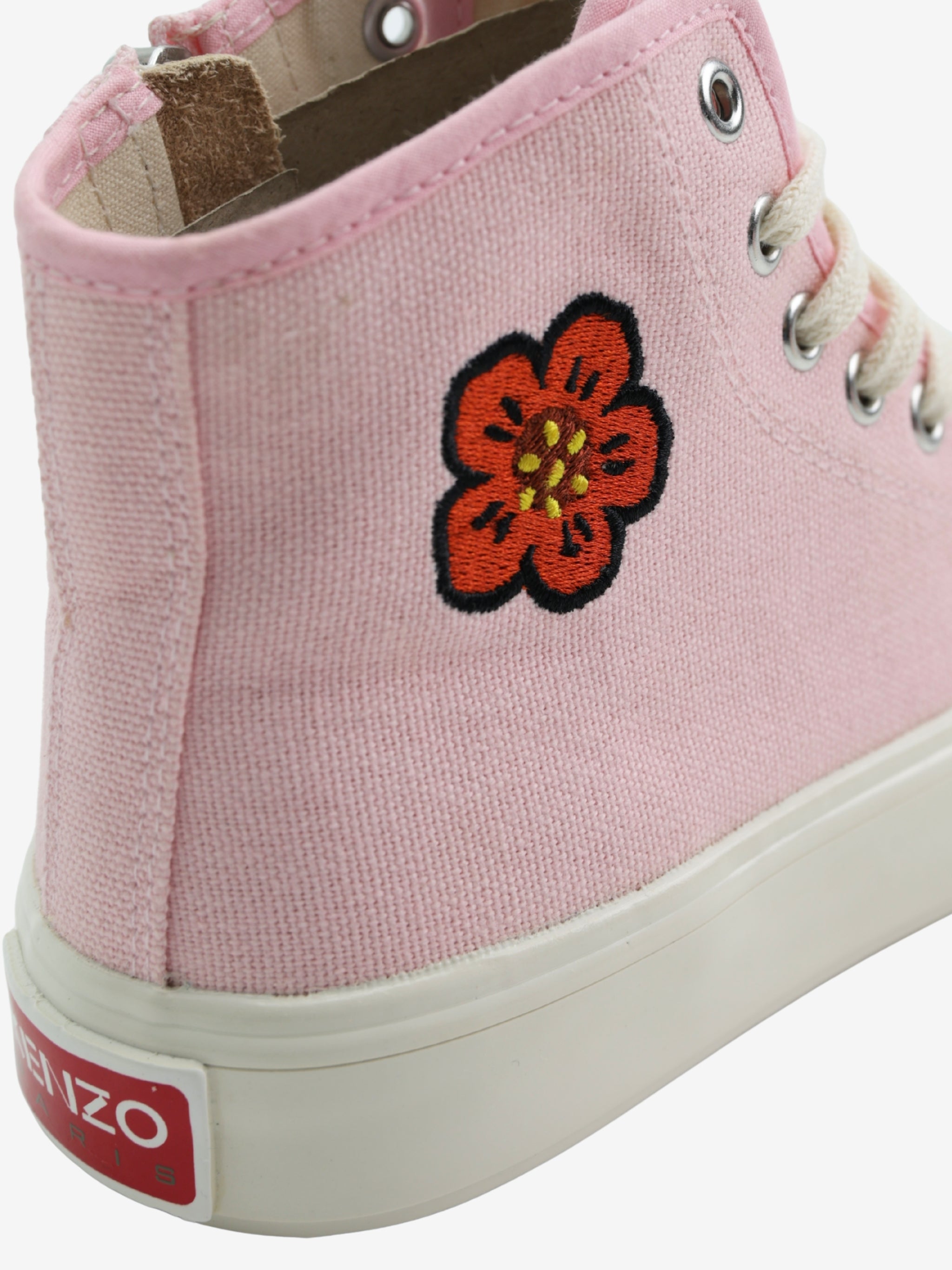 rose pinkページ✨ Kenzo Sneaker Boot Flower Logo Pink - AL Capone Premium