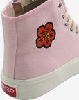 Kenzo Sneaker Boot Flower Logo Pink