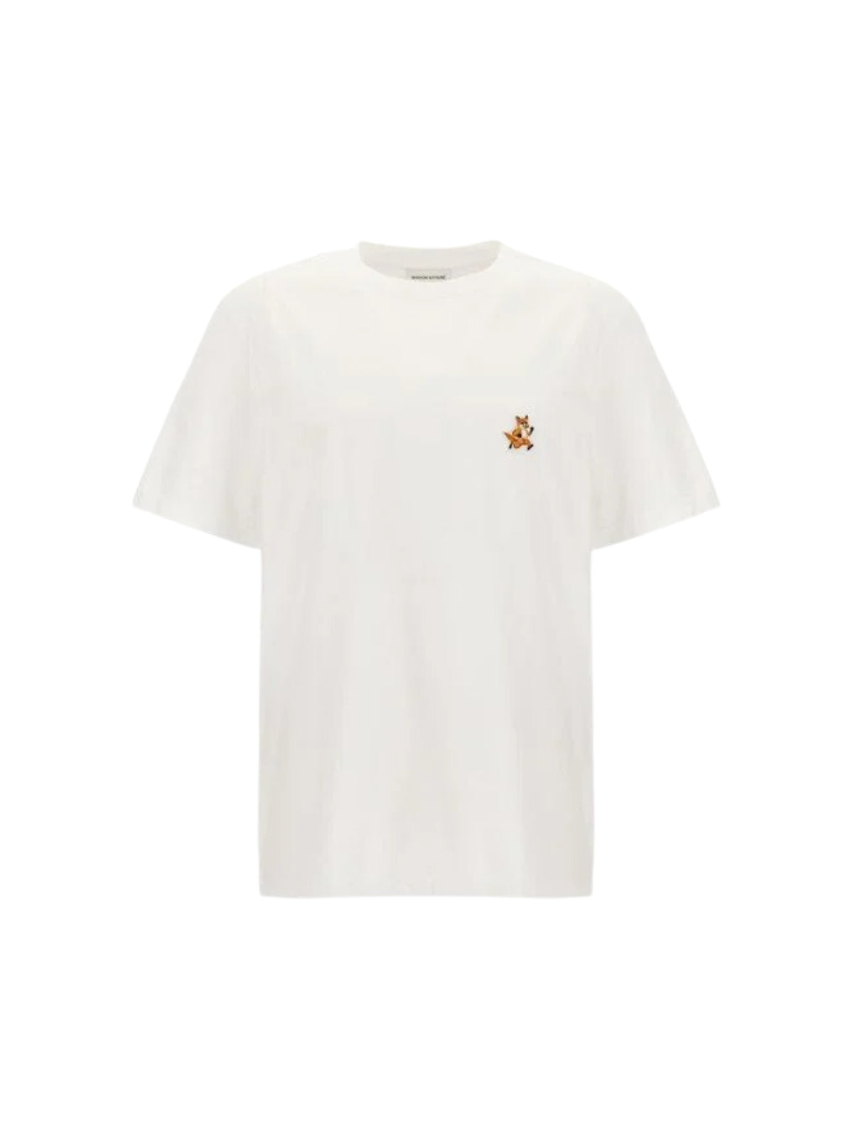 Maison Kitsune T-Shirt Speedy Fox Patch Comfort White